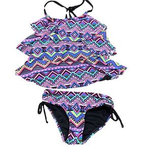 Patterned colorful bathing suit
